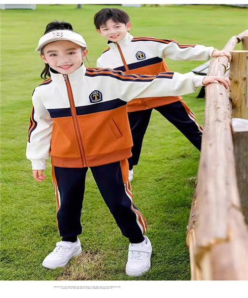 山東幼兒園園服三件套小學(xué)生校服