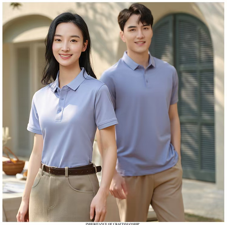 高檔polo衫夏季辦公室團(tuán)體服polo